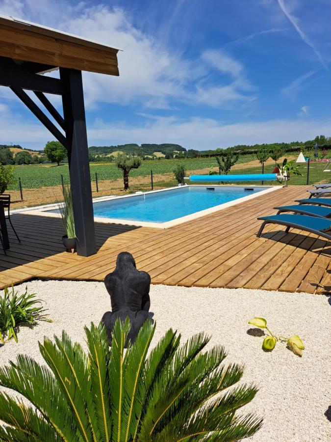 Villa Le Domaine Vesque à Saint-Pierre-de-Clairac Extérieur photo